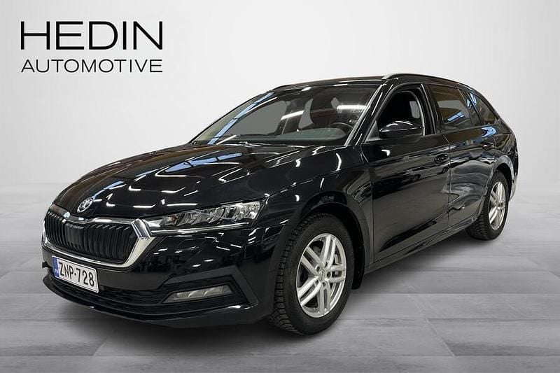 Musta Käytetty 2021 Skoda Octavia Ambition Farmari | 19 490 € (Hyvä tarjous) - Kuva 1/4