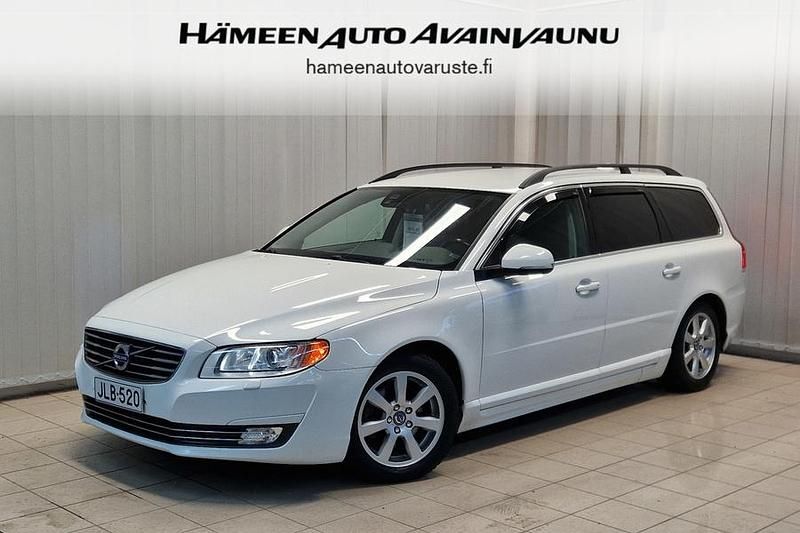 Valkoinen Käytetty 2014 Volvo V70 Momentum Farmari | 12 900 € (Perustarjous) - Kuva 1/4