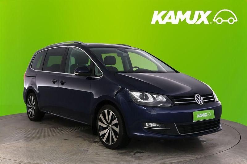 Sininen Käytetty 2019 VW Sharan Highline Tila-auto | 28 880 € - Kuva 1/3