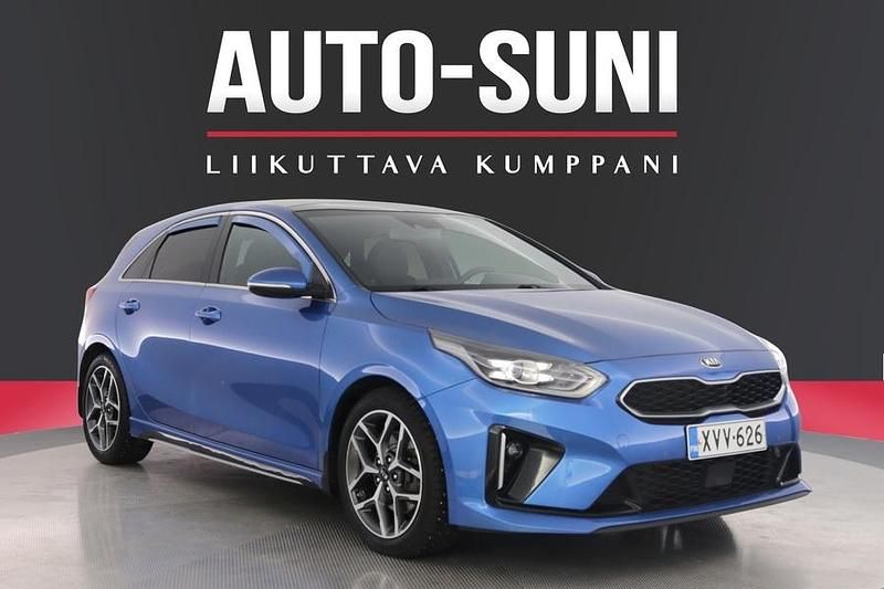Sininen Käytetty 2019 Kia Ceed GT-Line Viistoperä | 16 900 € (Hieman kallis) - Kuva 1/4