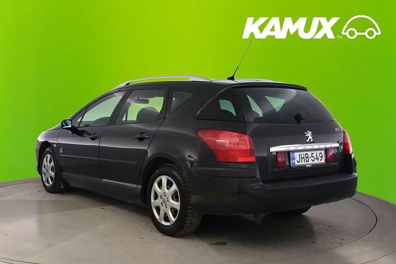 Käytetty Peugeot 407 125 HP (91 kW) 2007 Musta Farmari
