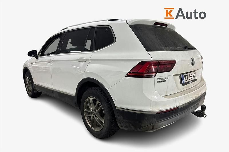 Käytetty VW Tiguan Allspace 190 HP (139 kW) 2018 Valkoinen Katumaasturi