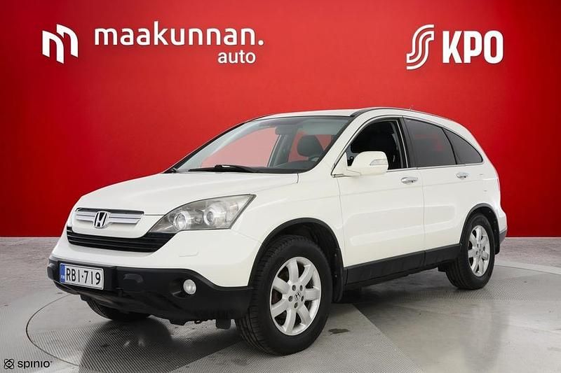 Valkoinen Käytetty 2008 Honda CR-V Elegance Katumaasturi | 6 950 € (Perustarjous) - Kuva 1/3