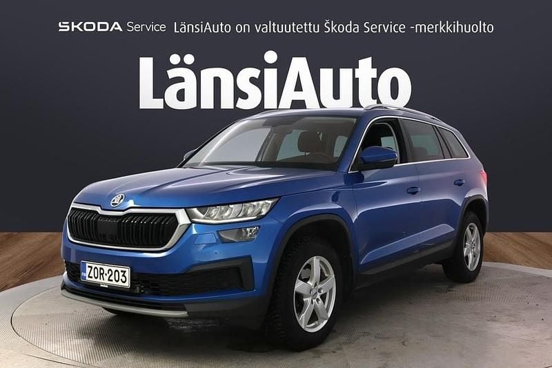 Käytetty Skoda Kodiaq Ambition 150 HP (110 kW) 2022 Sininen Katumaasturi