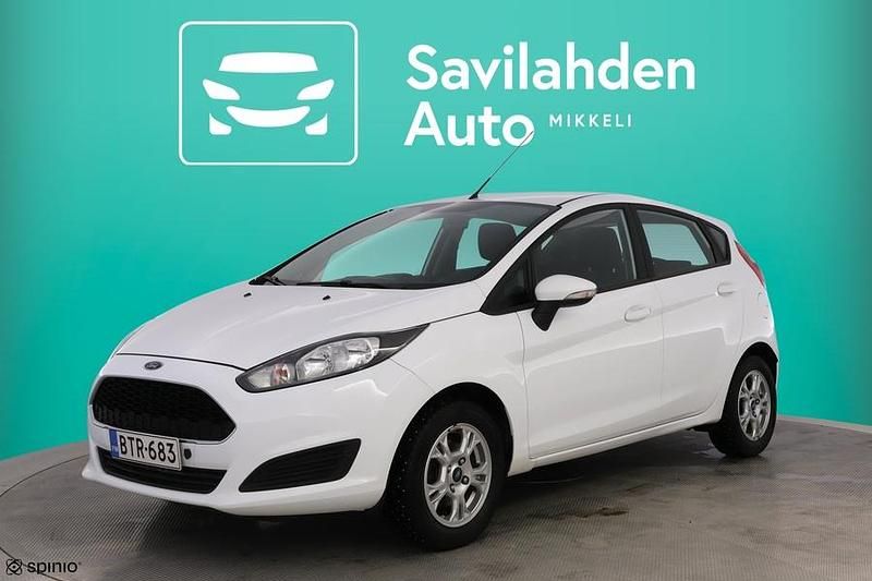 Valkoinen Käytetty 2016 Ford Fiesta Trend Viistoperä | 5 900 € (Perustarjous) - Kuva 1/4