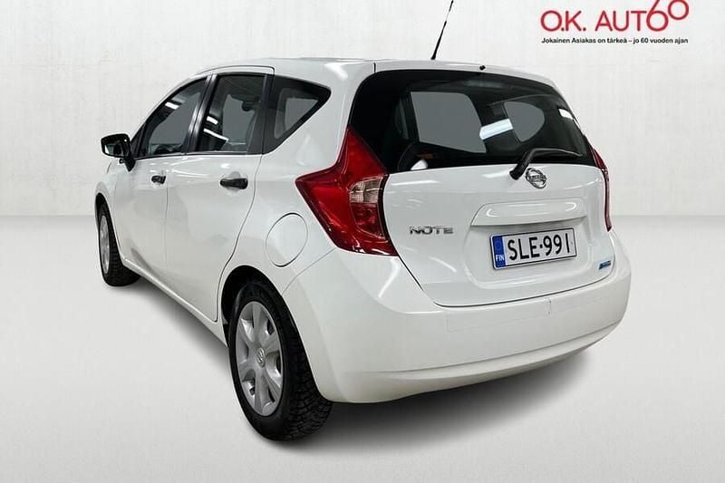 Käytetty Nissan Note Visia 80 HP (58 kW) 2014 Valkoinen Viistoperä