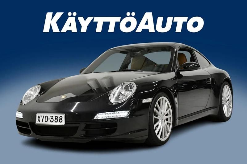 Käytetty Porsche 911 Carrera S Sport 355 HP (261 kW) 2007 Musta Coupe - kaksiovinen