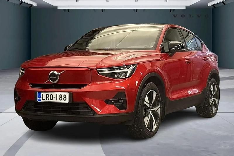 Käytetty Volvo C40 Plus 169 kW (231 HP) 2023 Punainen Katumaasturi