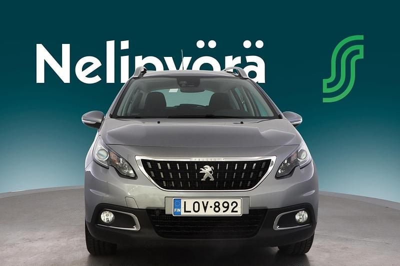 Käytetty Peugeot 2008 S 110 HP (80 kW) 2018 Harmaa Katumaasturi
