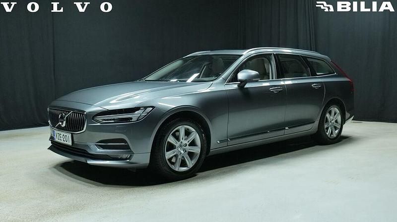 Harmaa Käytetty 2017 Volvo V90 Inscription Farmari | 27 800 € (Perustarjous) - Kuva 1/3