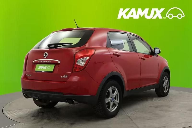 Käytetty Ssangyong (KGM) Korando Crystal 148 HP (108 kW) 2015 Punainen Farmari