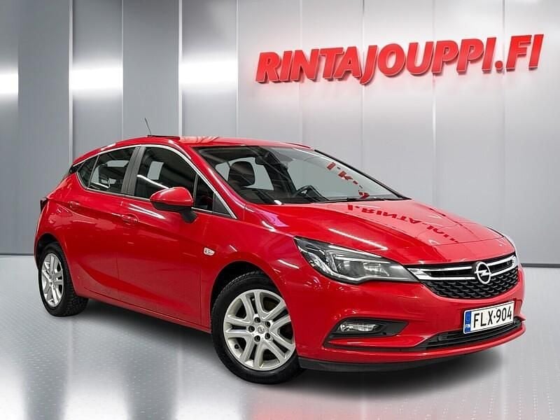 Punainen Käytetty 2017 Opel Astra Enjoy Viistoperä | 8 900 € (Hyvä tarjous) - Kuva 1/4