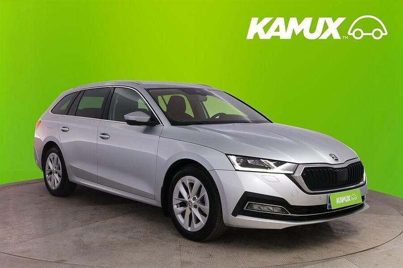 Hopea / harmaa Käytetty 2021 Skoda Octavia G-TEC Style Farmari | 17 390 € (Perustarjous) - Kuva 1/3