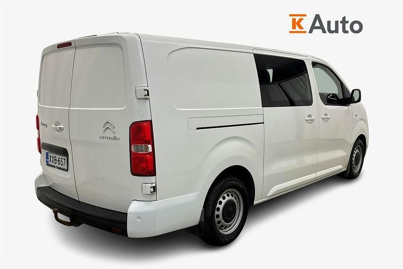 Käytetty Citroën Jumpy Style 122 HP (89 kW) 2019 Valkoinen Tila-auto