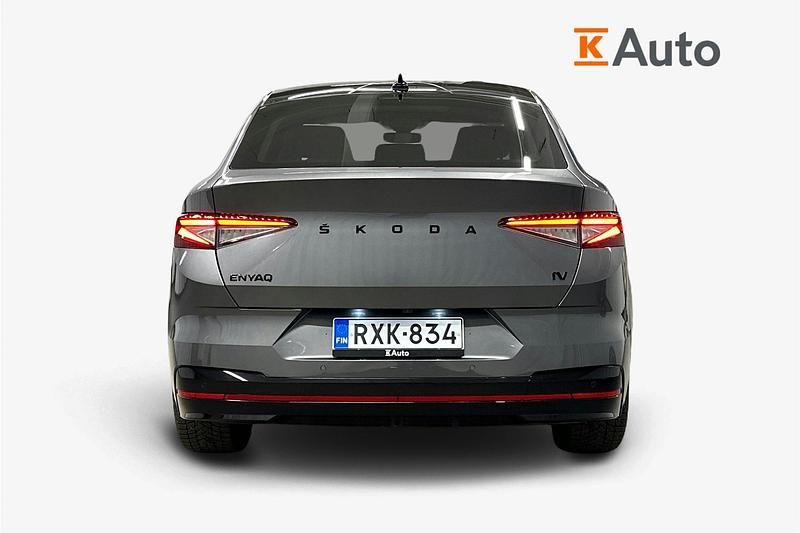 Käytetty Skoda Enyaq iV RS 219 kW (299 HP) 2022 Harmaa Katumaasturi