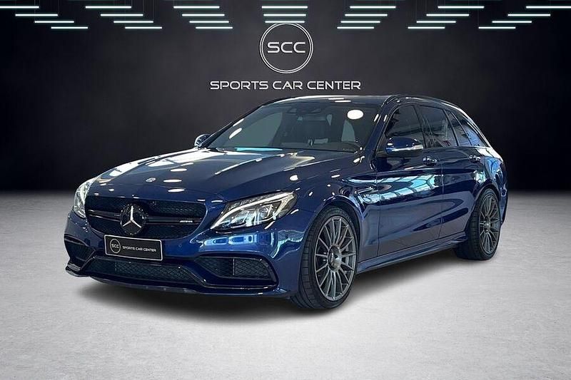 Sininen Käytetty 2014 Mercedes C63 AMG AMG Farmari | 63 700 € - Kuva 1/3