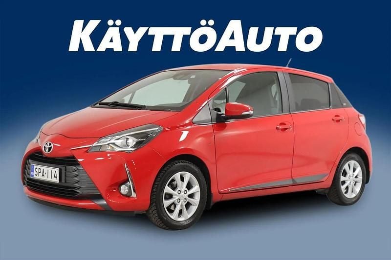 Käytetty Toyota Yaris Multidrive S 112 HP (82 kW) 2020 Punainen Viistoperä