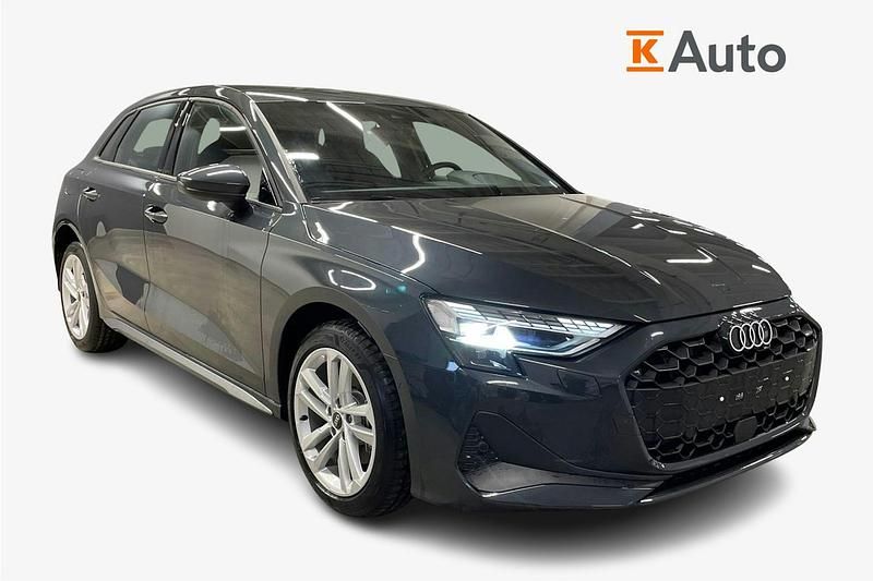 Harmaa Uusi 2025 Audi A3 Sportback e-tron Advanced Viistoperä | 46 613 € (Perustarjous) - Kuva 1/3