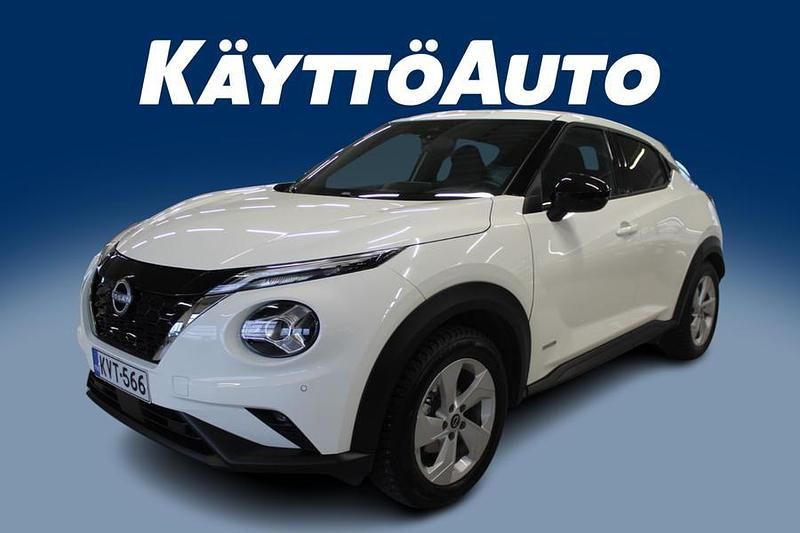 Valkoinen Käytetty 2024 Nissan Juke N-Connecta Katumaasturi | 26 600 € (Perustarjous) - Kuva 1/4