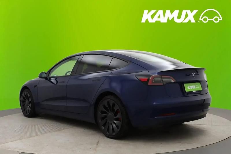 Käytetty Tesla Model 3 355 kW (483 HP) 2023 Sininen Sedan