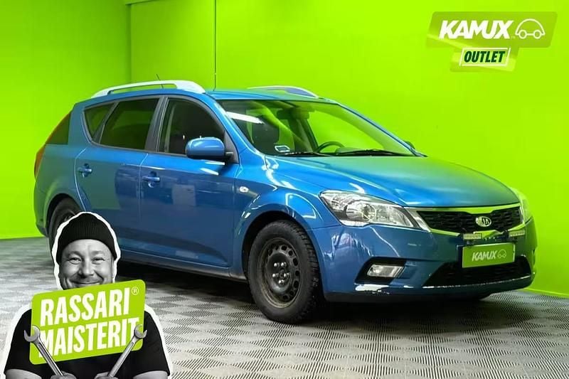 Käytetty Kia Ceed Sportswagon EX 124 HP (91 kW) 2010 Sininen Farmari