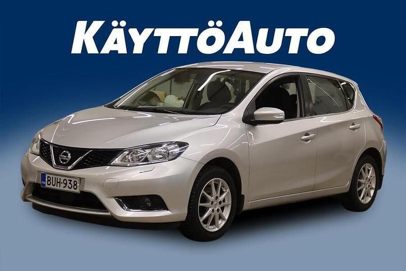 Käytetty Nissan Pulsar Acenta 116 HP (85 kW) 2015 Met. hopea Viistoperä