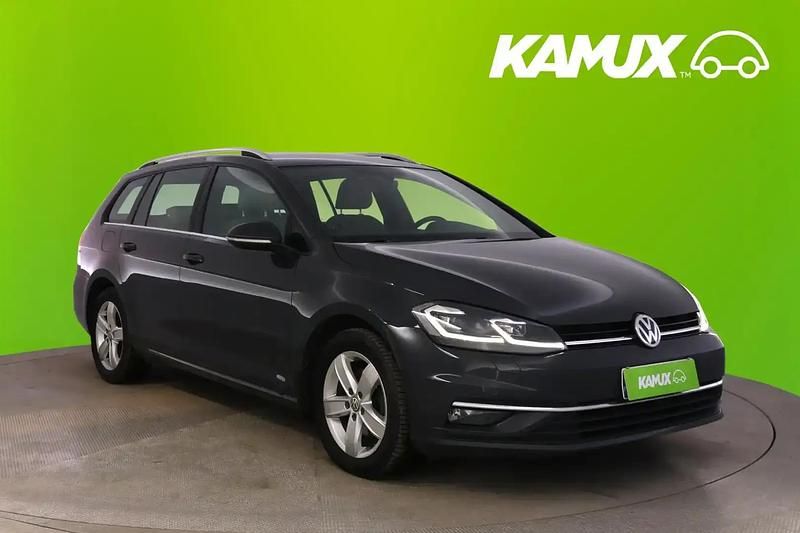 Hopea / harmaa Käytetty 2018 VW Golf VII Highline Farmari | 13 490 € (Hieman kallis) - Kuva 1/4