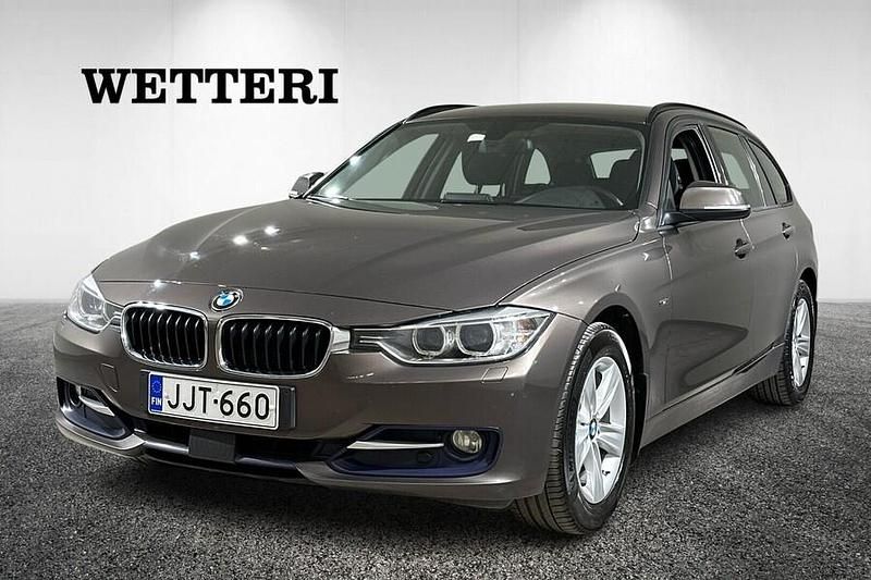 Ruskea Käytetty 2015 BMW 320 Farmari | 12 890 € (Hyvä tarjous) - Kuva 1/4
