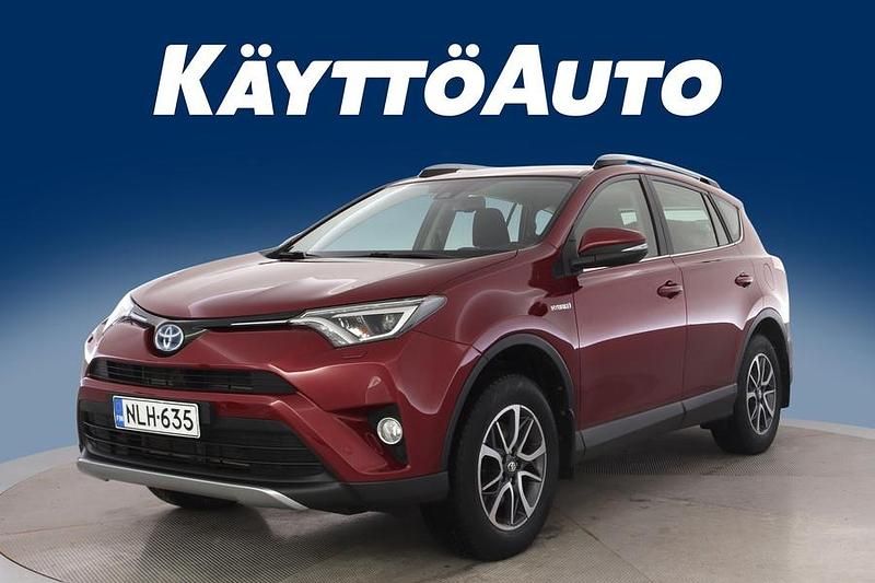 Käytetty Toyota RAV4 Hybrid Active 155 HP (114 kW) 2018 Punainen Katumaasturi