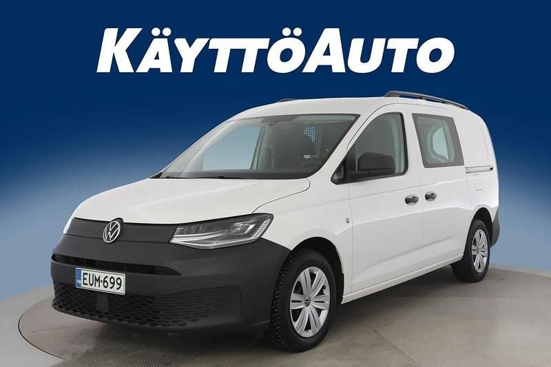 Valkoinen Käytetty 2023 VW Caddy Maxi Tila-auto | 27 900 € (Perustarjous) - Kuva 1/4