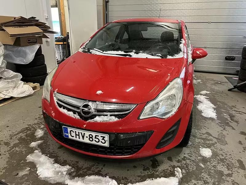 Harmaa Käytetty 2011 Opel Corsa Active Viistoperä | 2 870 € (Hieman kallis) - Kuva 1/4