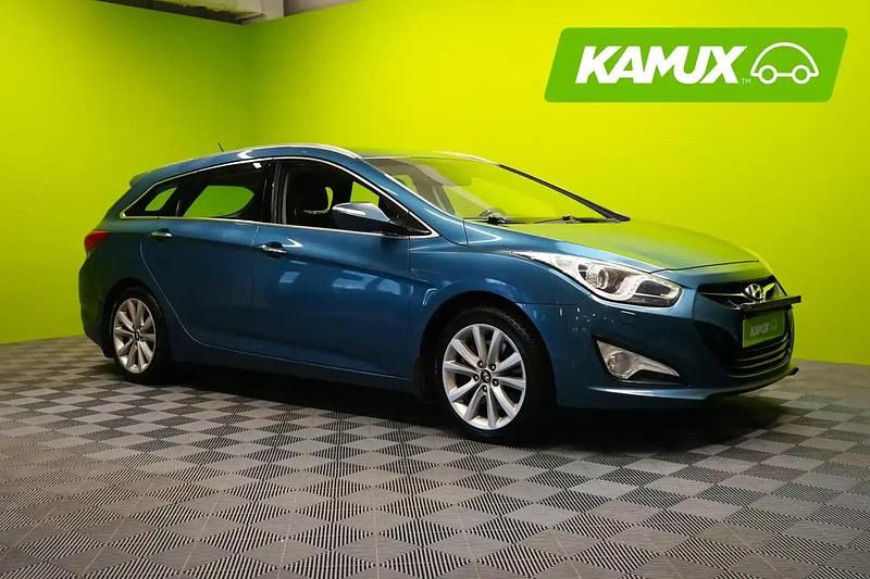 Sininen Käytetty 2012 Hyundai i40 Style Farmari | 8 990 € (Hieman kallis) - Kuva 1/4