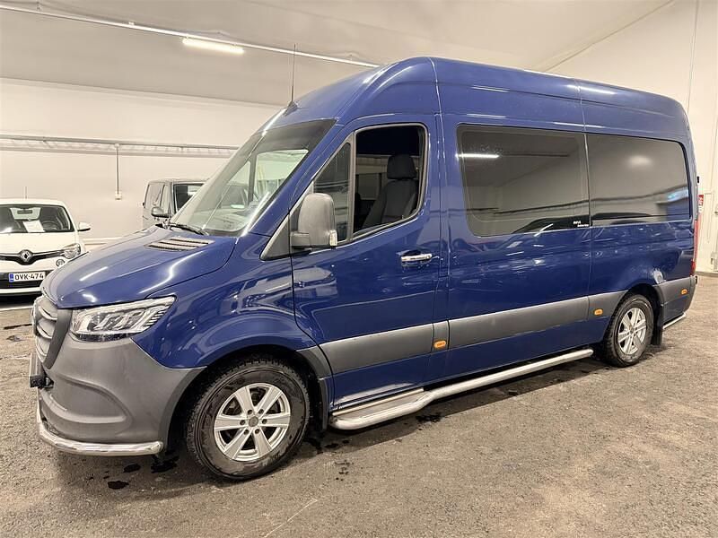Sininen Käytetty 2019 Mercedes Sprinter Van | 49 850 € - Kuva 1/4
