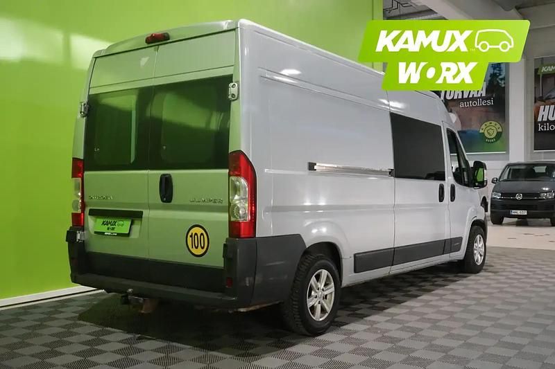 Käytetty Citroën Jumper 131 HP (96 kW) 2012 Hopea / harmaa Tila-auto