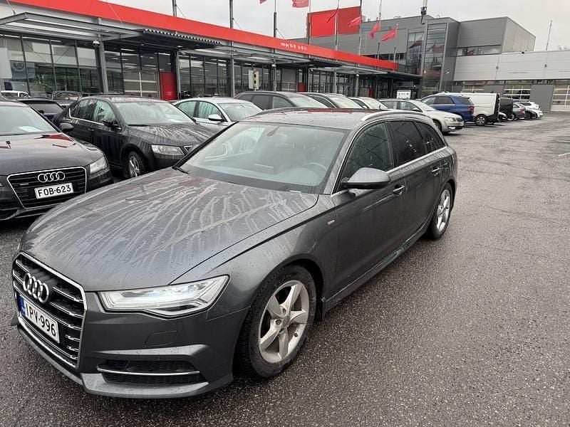 Harmaa Käytetty 2017 Audi A6 Business Farmari | 24 880 € (Kallis) - Kuva 1/3