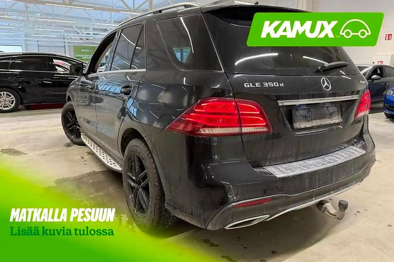 Käytetty Mercedes GLE350 AMG line 258 HP (189 kW) 2017 Musta Katumaasturi