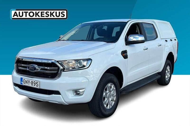 Valkoinen Käytetty 2020 Ford Ranger XLT Nouto | 35 890 € (Perustarjous) - Kuva 1/2