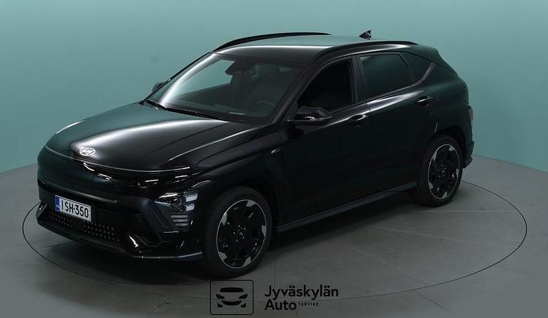 Musta Uusi 2025 Hyundai Kona N Line Katumaasturi | 45 990 € (Kallis) - Kuva 1/4