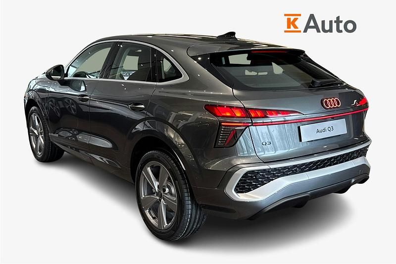 Uusi Audi Q3 Sportback S-Line 268 HP (197 kW) 2026 Harmaa Katumaasturi
