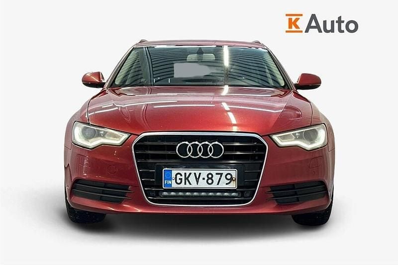 Käytetty Audi A6 Business 136 HP (100 kW) 2014 Punainen Farmari