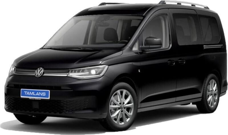 Musta Uusi 2025 VW Caddy Maxi Life Business Tila-auto | 68 500 € (Kallis) - Kuva 1/1