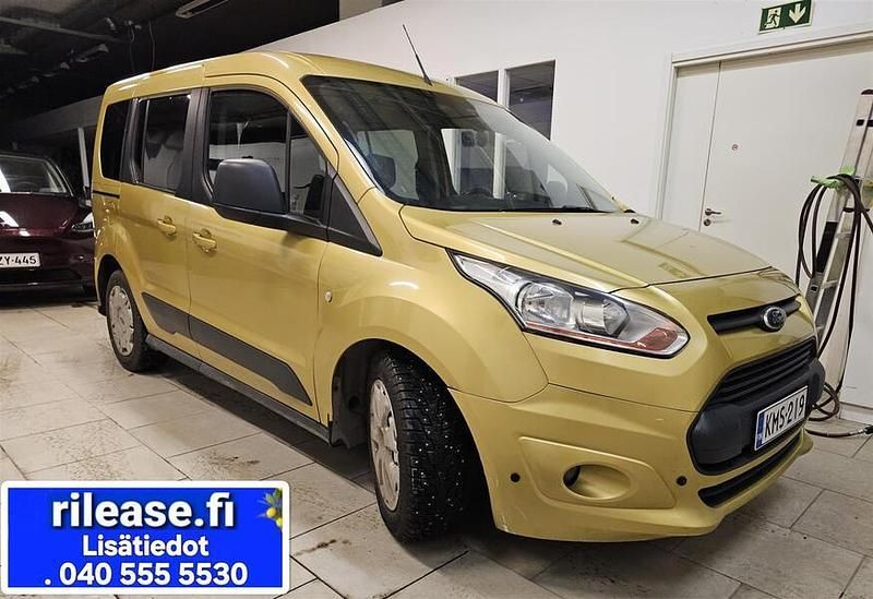 Käytetty Ford Tourneo Connect Trend 101 HP (74 kW) 2014 Keltainen Tila-auto