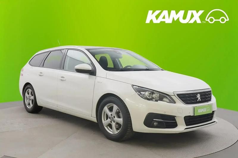 Valkoinen Käytetty 2020 Peugeot 308 SW Style Farmari | 9 390 € - Kuva 1/4
