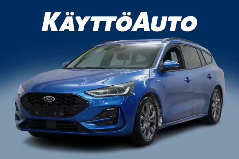 Sininen Uusi 2025 Ford Focus ST-Line Farmari | 37 296 € (Perustarjous) - Kuva 1/4