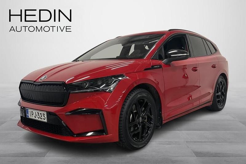 Käytetty Skoda Enyaq iV SportLine 194 kW (265 HP) 2022 Punainen Katumaasturi