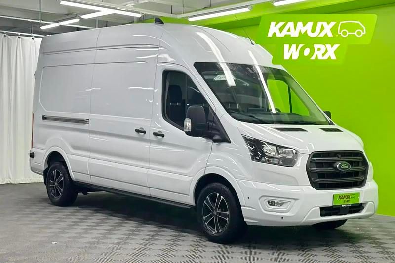 Valkoinen Käytetty 2024 Ford Transit Van | 35 490 € (Kallis) - Kuva 1/4