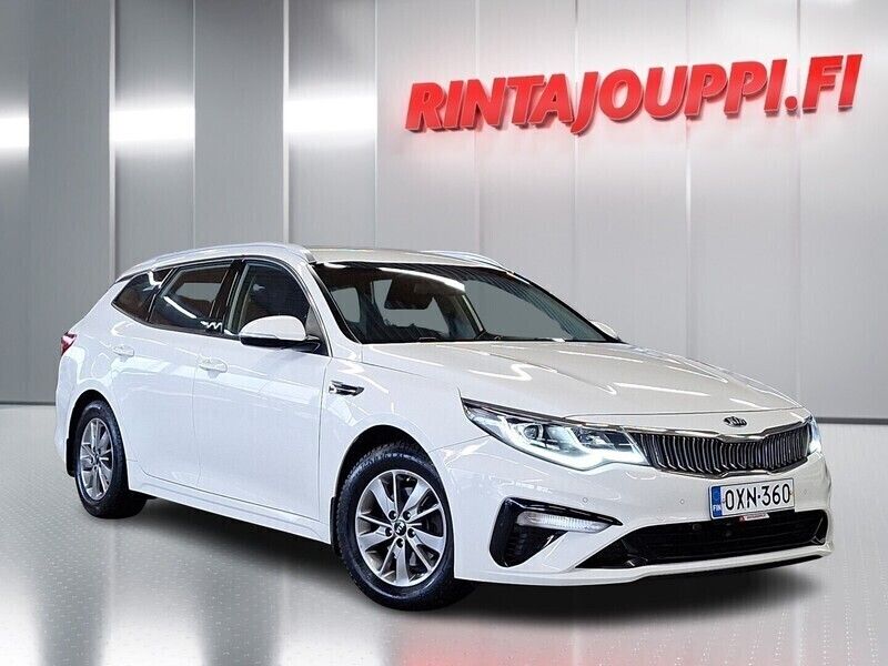 Valkoinen Käytetty 2019 Kia Optima LX Farmari | 15 100 € (Perustarjous) - Kuva 1/3