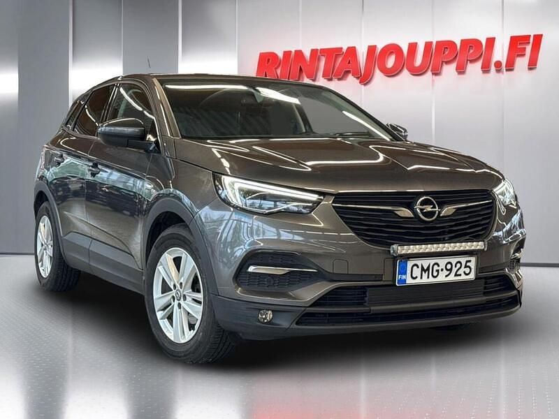 Harmaa Käytetty 2020 Opel Grandland X Comfort Katumaasturi | 10 900 € (Perustarjous) - Kuva 1/3