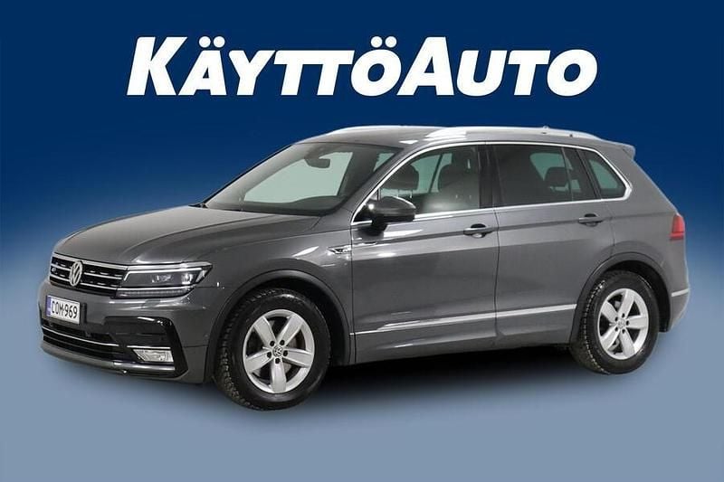 Käytetty VW Tiguan GT 190 HP (139 kW) 2017 Met. hopea Katumaasturi