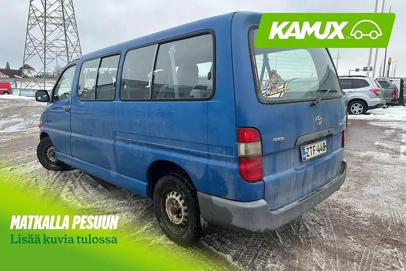 Käytetty Toyota HiAce 102 HP (75 kW) 2003 Sininen Tila-auto
